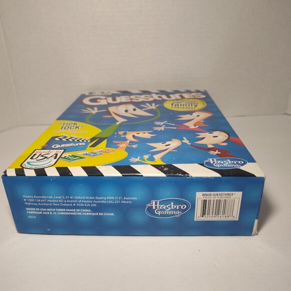 Guesstures Board Game Family Fun From Hasbro Brand New open Box items unused - Picture 2 of 8